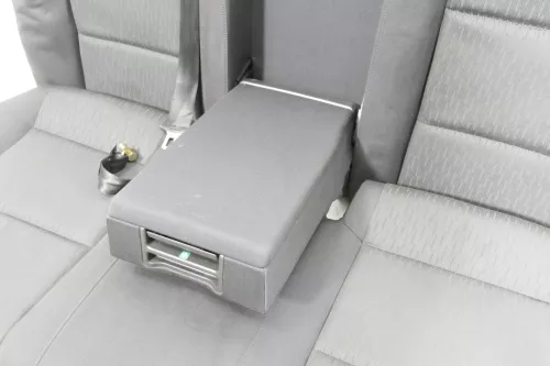 Audi A4 B6 B7 8E Limousine Sitz Rückbank Rücksitzbank hinten schwarz (141543)