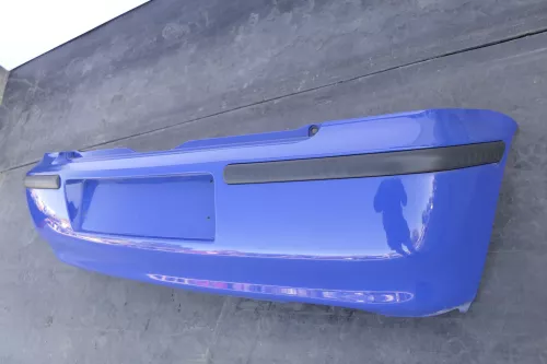 VW Polo 6N2 Stoßstange hinten Heckstoßstange Stoßfänger blau LA5C surfblue II (141692)