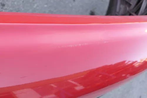 Audi A4 B5 Limousine Stoßstange hinten Heckstoßstange rot LY3H biscaBj99 (141715)