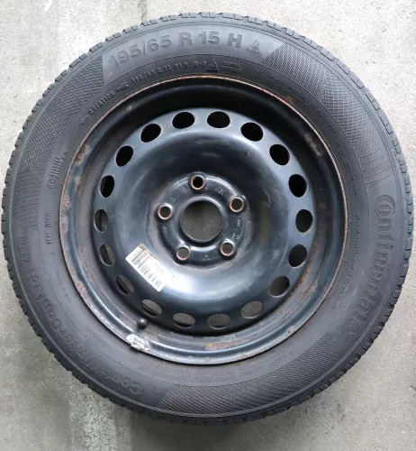 VW Golf 6 Touran 1T 195/65 R15 91T Winterreifen M+S Felgen Reifen M&S ca.7mm Pro (141789)