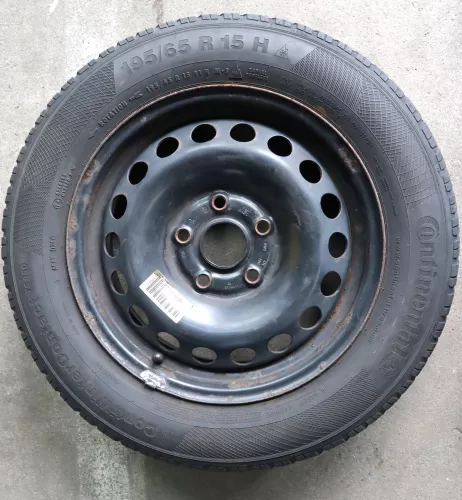 VW Golf 6 Touran 1T 195/65 R15 91T Winterreifen M+S Felgen Reifen M&S ca.7mm Pro (141789)