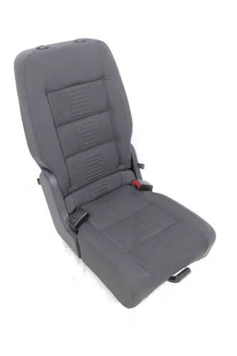 Touran 1T Sitz hinten mitte mittig (1. Reihe) Rücksitz anthrazit -Ohne Gurtschlo (141843)