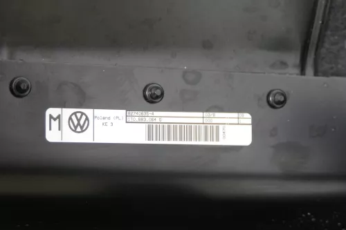 Touran 1T Sitz hinten mitte mittig (1. Reihe) Rücksitz anthrazit -Ohne Gurtschlo (141843)