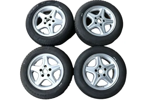Audi A4 A6 Alufelgen 195/65 R15 Winterreifen Reifen pininfarina BBS 6-7mm