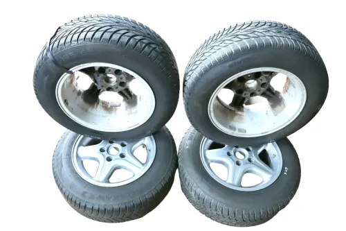 Audi A4 A6 Alufelgen 195/65 R15 Winterreifen Reifen pininfarina BBS 6-7mm (142046)