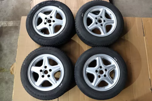 Audi A4 A6 Alufelgen 195/65 R15 Winterreifen Reifen pininfarina BBS 6-7mm