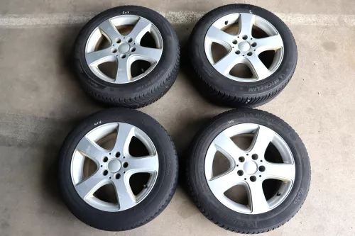 Audi A4 8K B8 Alufelgen Felgen Reifen 205/55 R16 91T M&S Winterreifen Borbet (142063)
