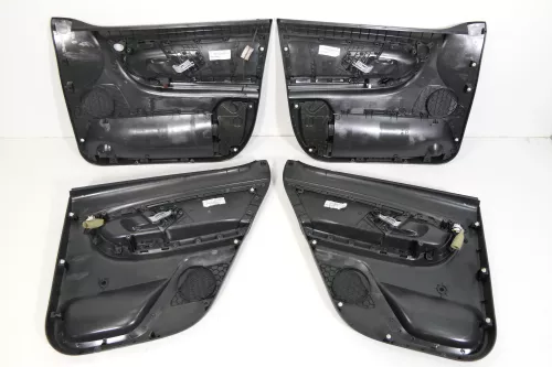 4 x Skoda Fabia 5J Stufenheck Türverkleidung Verkleidung Tür vorne +hinten links (142123)