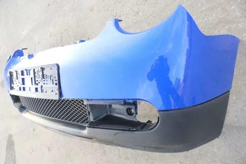 VW Lupo Stoßstange vorne Frontstoßstange Stoßfänger blau LW5Z 3L TDI FSI 6E BILD (142175)