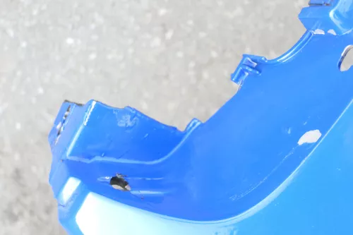 VW Lupo Stoßstange vorne Frontstoßstange Stoßfänger blau LW5Z 3L TDI FSI 6E BILD (142175)