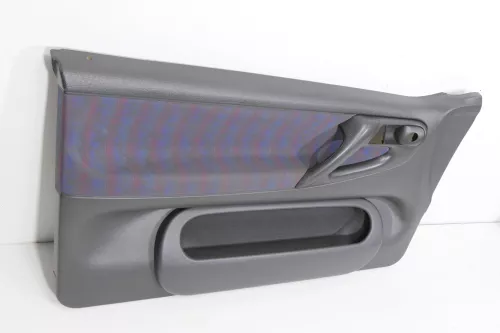 VW Polo 6N Türverkleidung Verkleidung Tür vorne links 2/3-Türer lila schwarz (142183)