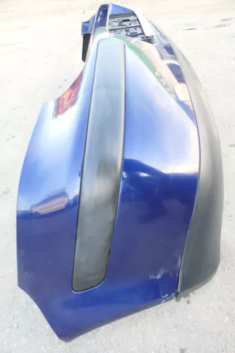 VW Golf 4 Limousine Stoßstange hinten Heckstoßstange Stoßfänger blau LB5N indi (142190)