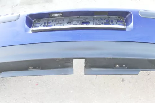 VW Golf 4 Limousine Stoßstange hinten Heckstoßstange Stoßfänger blau LB5N indi (142190)