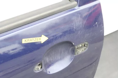 VW Golf 4 Tür vorne links Fahrertür 2/3-Türer blau LB5N (142313)