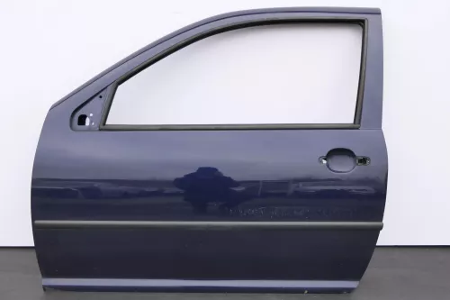 VW Golf 4 Tür vorne links Fahrertür 2/3-Türer blau LB5N