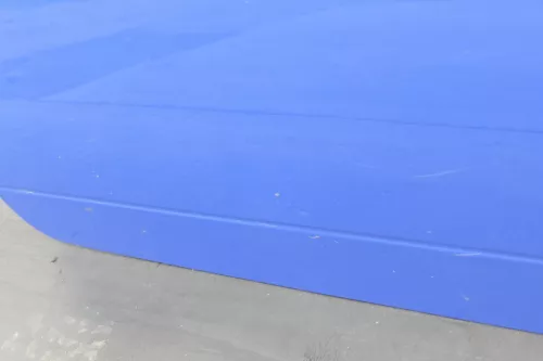 VW Lupo 6E 3L FSI Tür vorne links Fahrertür grau blau LW5Z (mechanischer Fenster (142317)