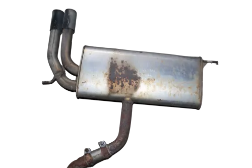 Seat Leon 1P 5P Auspuff Endschalldämpfer hinten 1,4 TSI CAXA Mittelschalldämpfer (142534)