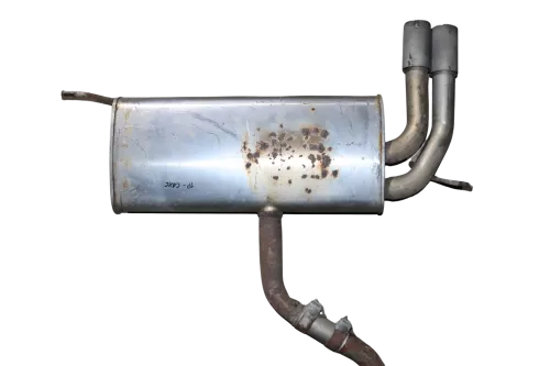 Seat Leon 1P 5P Auspuff Endschalldämpfer hinten 1,4 TSI CAXA Mittelschalldämpfer (142534)