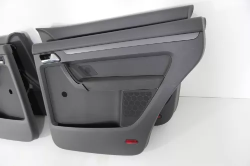 VW Touran 4x Türverkleidung Verkleidung Tür vorne +hinten links anthrazit 142666 (142666)