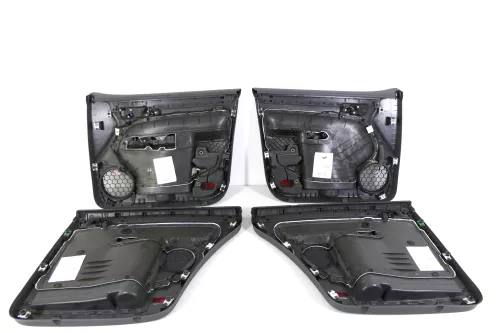 VW Touran 4x Türverkleidung Verkleidung Tür vorne +hinten links anthrazit 142666 (142666)