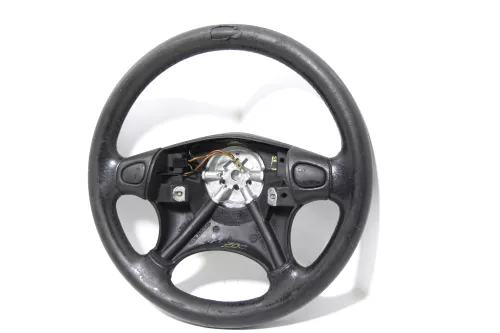 VW Sharan Alhambra Lenkrad 4-Speichen 7M0419091BL Leder Lederlenkrad Mängel (143042)