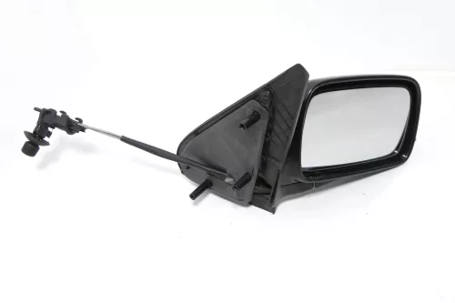 VW Polo 6N manueller manuell Spiegel Außenspiegel rechts schwarz