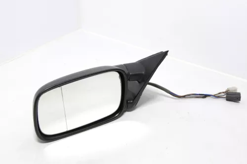 VW Passat 3A 35i elektrischer Spiegel Außenspiegel links mit Glas schwarz matt