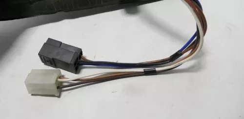 VW Passat 3A 35i elektrischer Spiegel Außenspiegel rechts mit Glas schwarz matt (143191)
