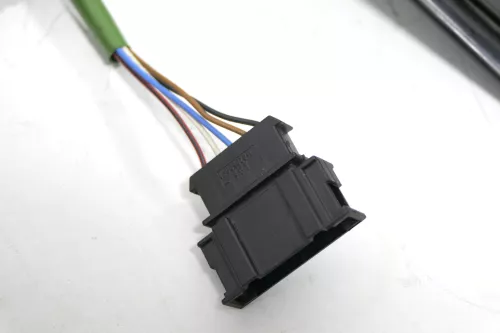 VW Polo 6N elektrischer Spiegel Außenspiegel rechts außen schwarz matt (143244)