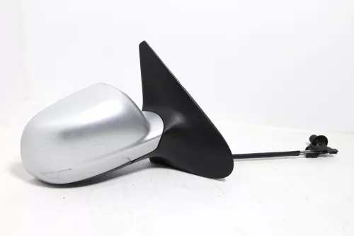 VW Polo 6N2 manueller Spiegel Außenspiegel rechts außen silber LA7W (143248)