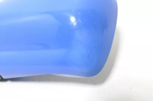 VW Polo 6N manueller manuell Spiegel Außenspiegel links Glas blau L59Q hellblau (143254)