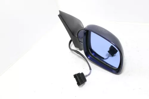 VW Golf 4 Bora elektrischer Spiegel vorne rechts Außenspiegel Blau LB5N indig