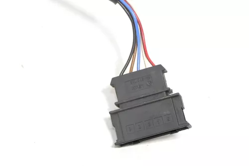 VW Polo 6N elektrischer Spiegel Außenspiegel links außen schwarz matt 143276 (143276)