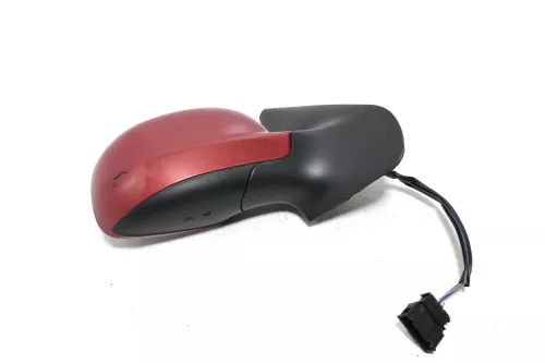 VW Golf 4 Bora elektrischer Spiegel vorne rechts Außenspiegel rot braun LC3X (143280)