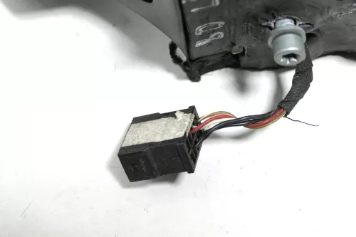 Audi A4 B5 Spiegel Außenspiegel links elektrisch blau LZ5L MingBlau  (143284)