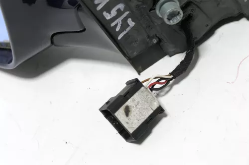 Audi A4 B5 Spiegel Außenspiegel links elektrisch blau LY5K Glas (143292)