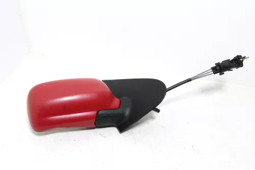 VW Polo 6N manueller manuell Spiegel Außenspiegel rechts rot LP3G (143340)