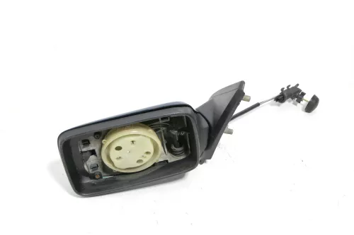 VW Golf 3 Vento manueller Spiegel Außenspiegel links original grün LC6P