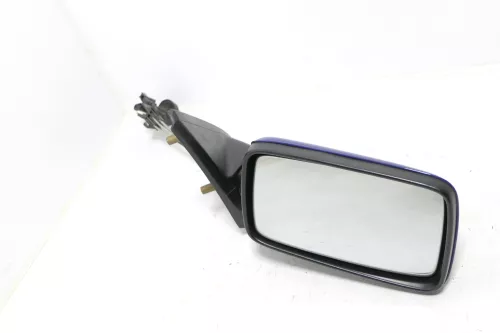 VW Golf 3 Vento manueller Spiegel Außenspiegel rechts mit Glas blau LD5D