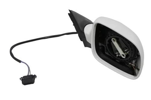 VW Passat 3BG 3B elektrischer Spiegel Außenspiegel rechts weiß LB9A