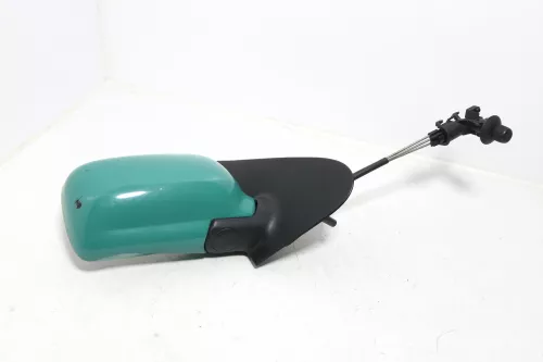 VW Polo 6N manueller manuell Spiegel Außenspiegel rechts mit Glas grün LD6D (143384)