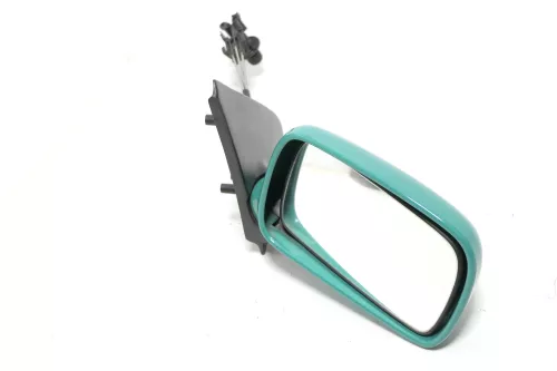 VW Polo 6N manueller manuell Spiegel Außenspiegel rechts mit Glas grün LD6D