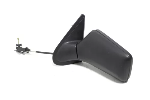 VW Golf 3 Vento manueller Spiegel Außenspiegel links mit Glas schwarz original (143387)