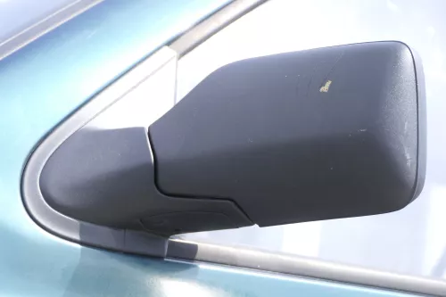 VW Golf 3 Vento manueller Spiegel Außenspiegel links mit Glas schwarz original (143387)