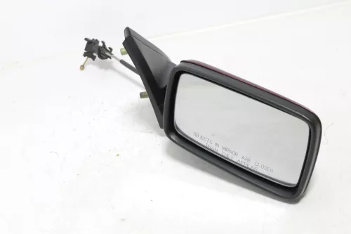 VW Golf 3 Vento manueller Spiegel Außenspiegel rechts mit Glas rot braun