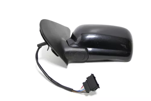 VW Polo 6N elektrischer Spiegel Außenspiegel links außen mit Glas schwarz LC9Z b (143444)