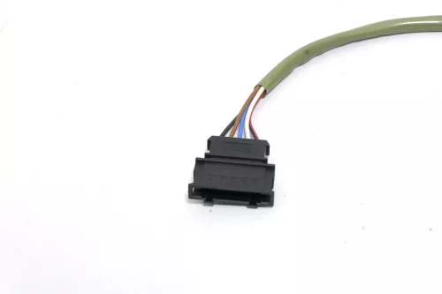 VW Polo 6N elektrischer elektrisch Spiegel Außenspiegel rechts Grün LC6M + Glas (143454)
