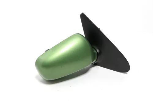 VW Polo 6N elektrischer elektrisch Spiegel Außenspiegel rechts grün LA6P +Glas d (143457)