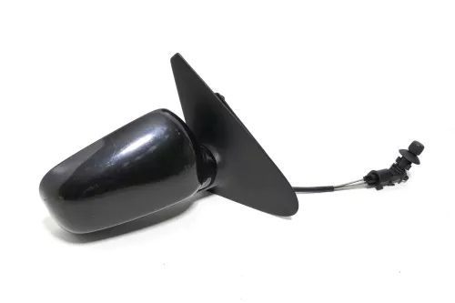VW Polo 6N elektrischer Spiegel Außenspiegel rechts außen schwarz nachlackiert (143464)