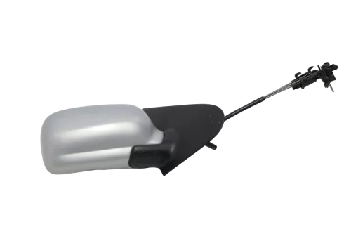 VW Polo 6N manueller manuell Spiegel Außenspiegel rechts silber LB7Z satinsilber (143465)